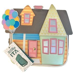 Disney pixar’s Up Carls house Pin collector Mini backpack